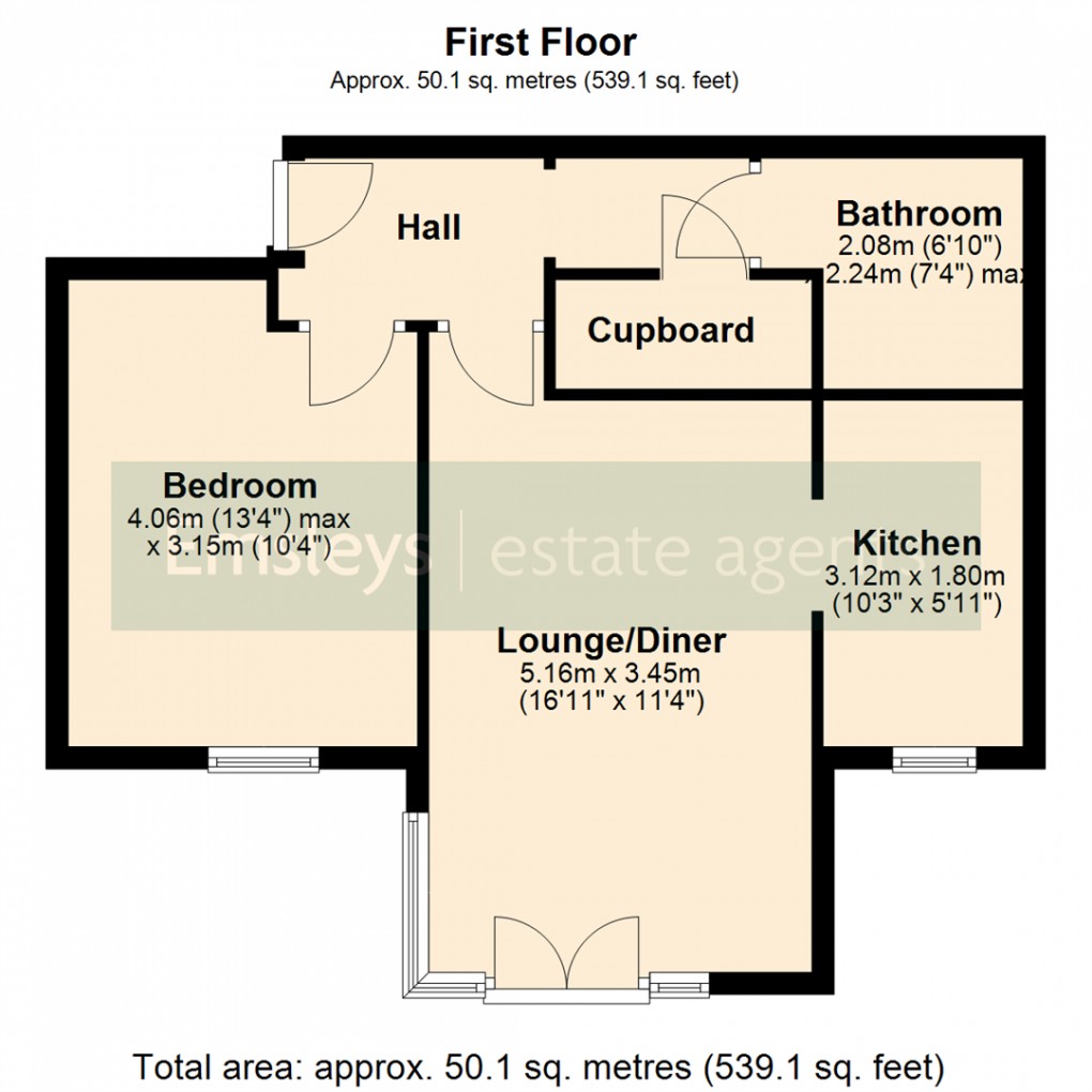 Floorplan for Church View, Sherburn In Elmet, Leeds