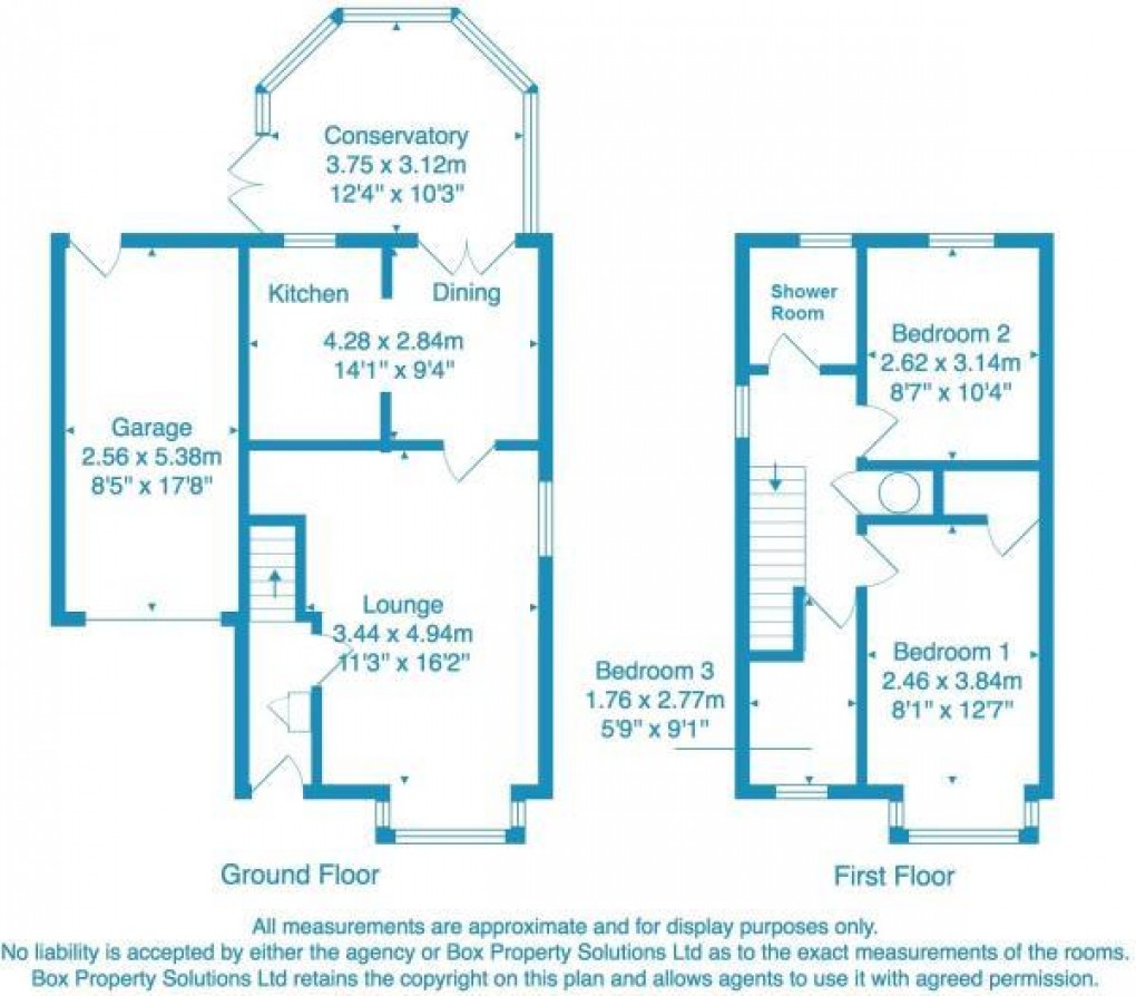 Floorplan for Clayton Way, Leeds