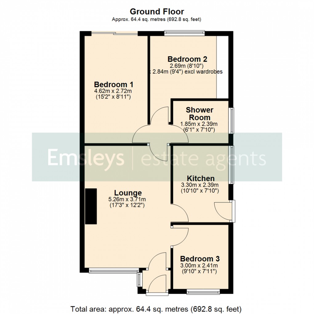 Floorplan for Haigh Road, Rothwell, Leeds