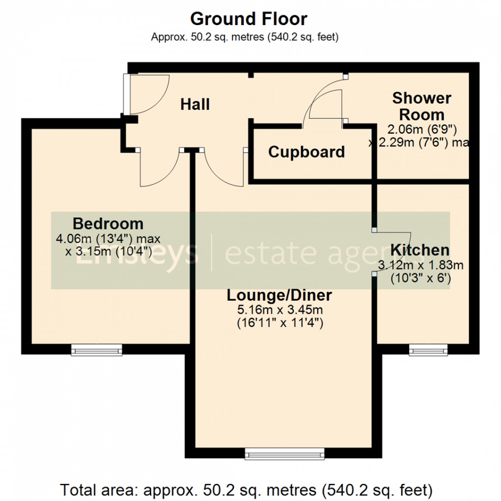 Floorplan for Church View, Sherburn In Elmet, Leeds