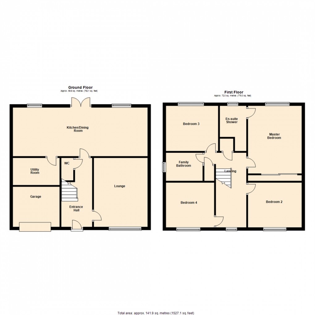 Floorplan for Hadrian Court, Sherburn In Elmet, Leeds