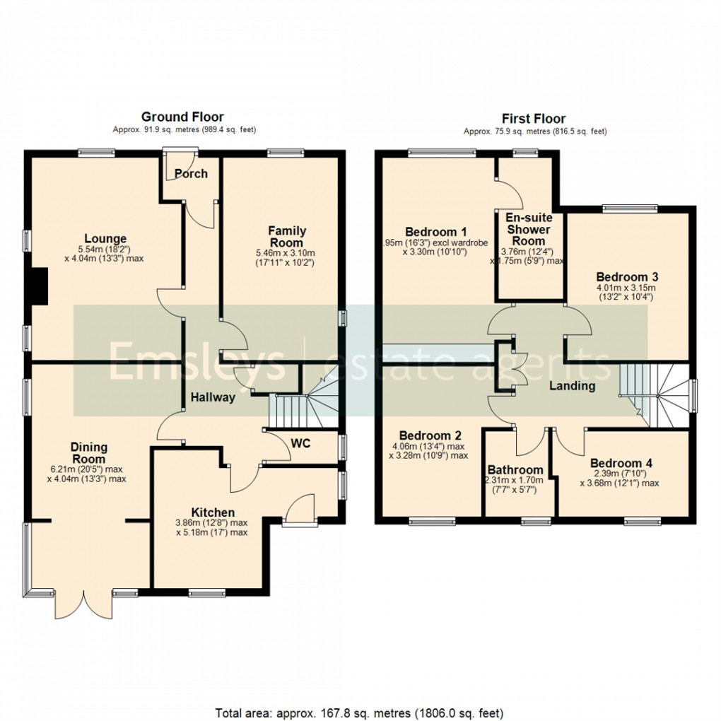 Floorplan for Scarthingwell Park, Barkston Ash, Tadcaster