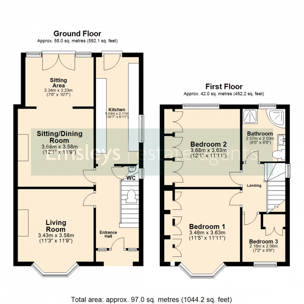 Floorplan for Selby Road, Leeds