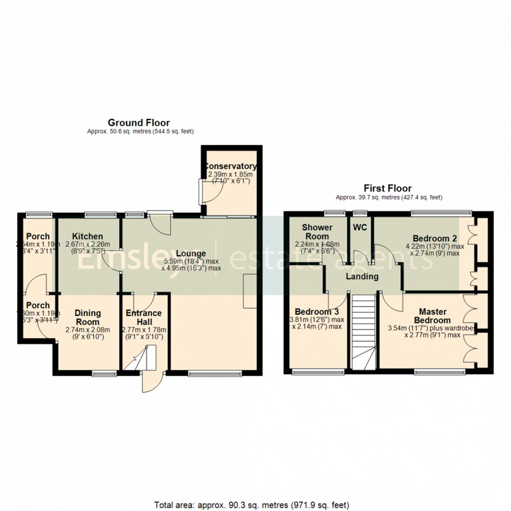 Floorplan for Church Lane, Micklefield Leeds