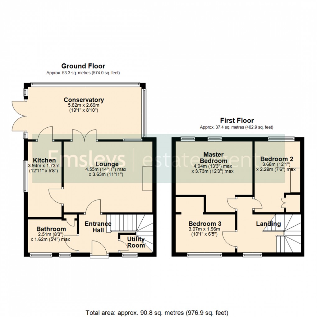 Floorplan for Church Lane, Swillington, Leeds