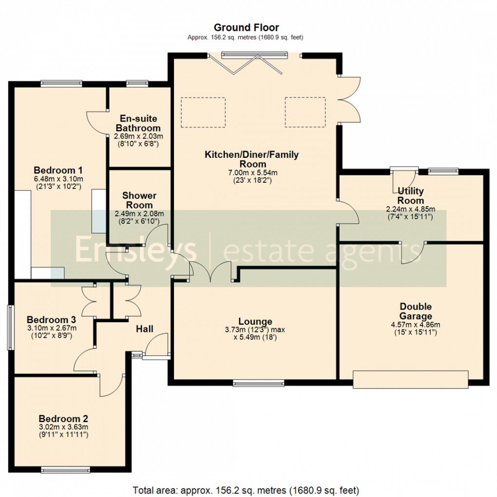 Floorplan for Lunnsfield Lane, Fairburn, Knottingley