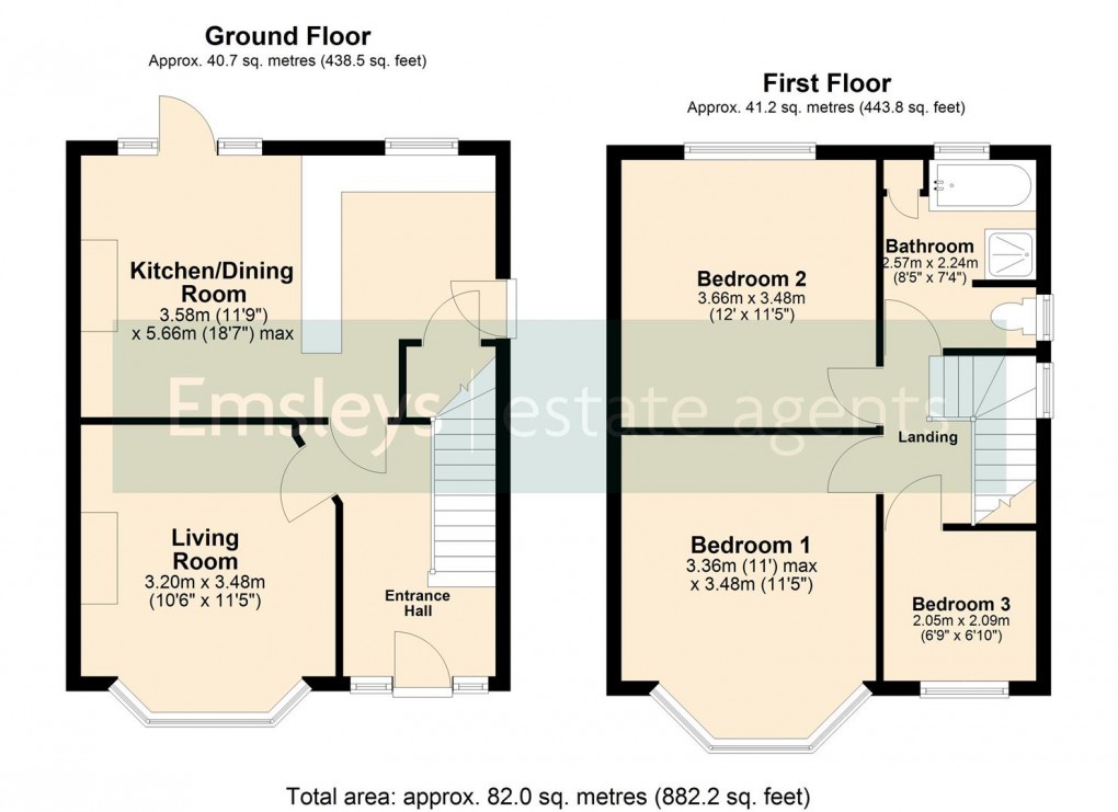 Floorplan for Foundry Lane, Leeds