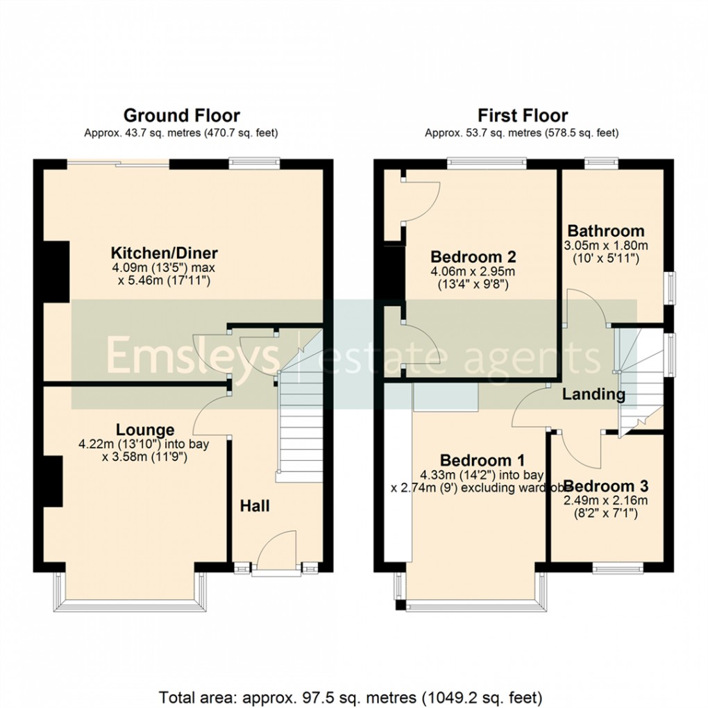 Floorplan for North Lingwell Road, Leeds