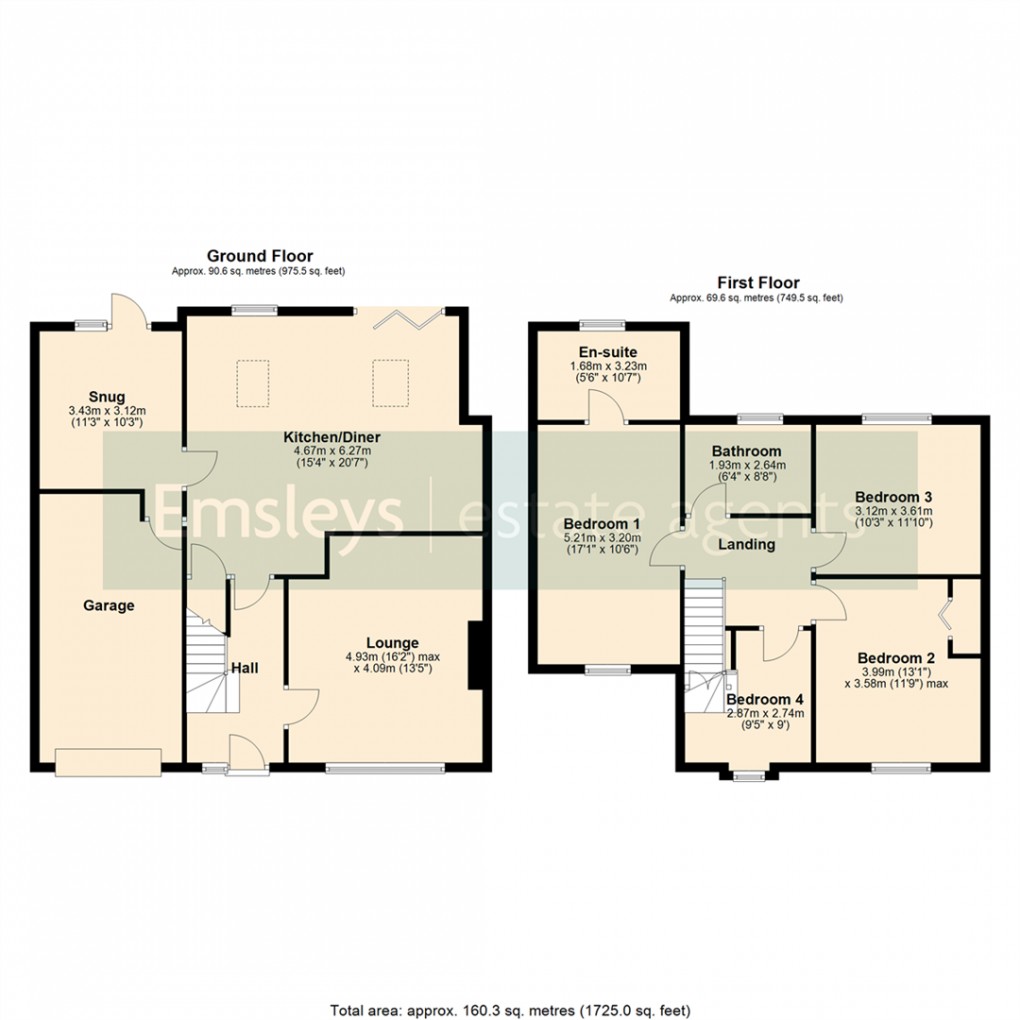 Floorplan for Leeds Road, Methley, Leeds