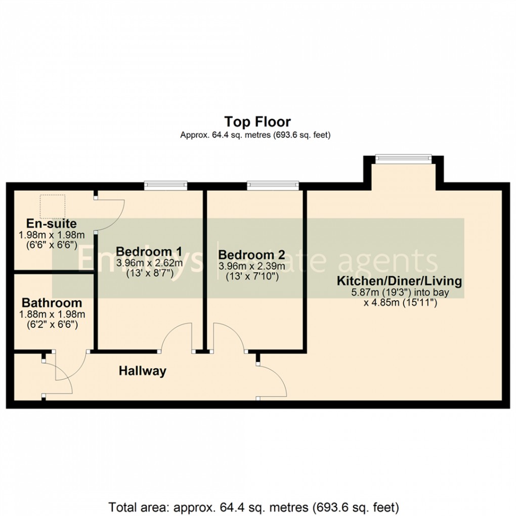 Floorplan for Church Fenton