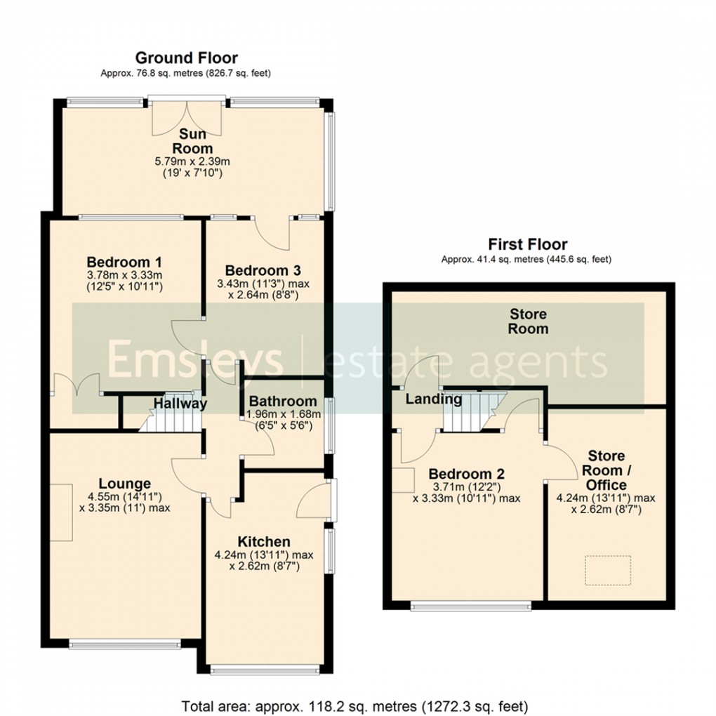 Floorplan for Westway, Garforth, Leeds