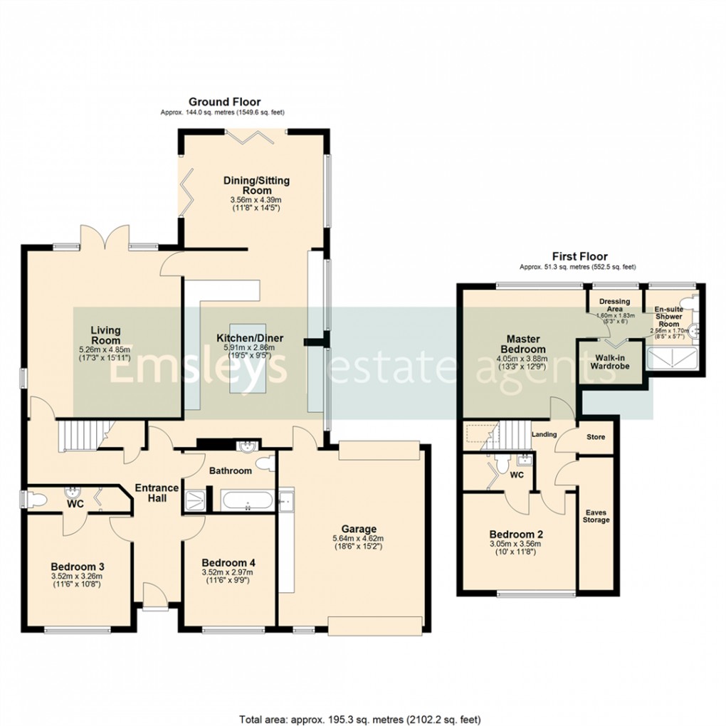 Floorplan for Rakehill Road, Scholes, Leeds