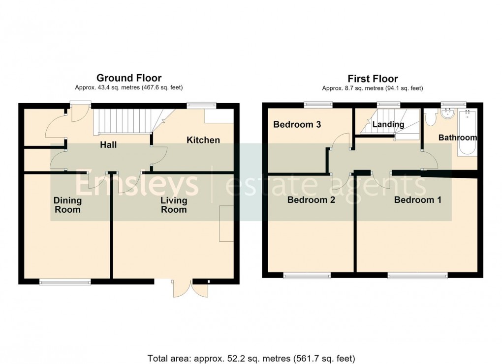 Floorplan for Easterly Road, Leeds