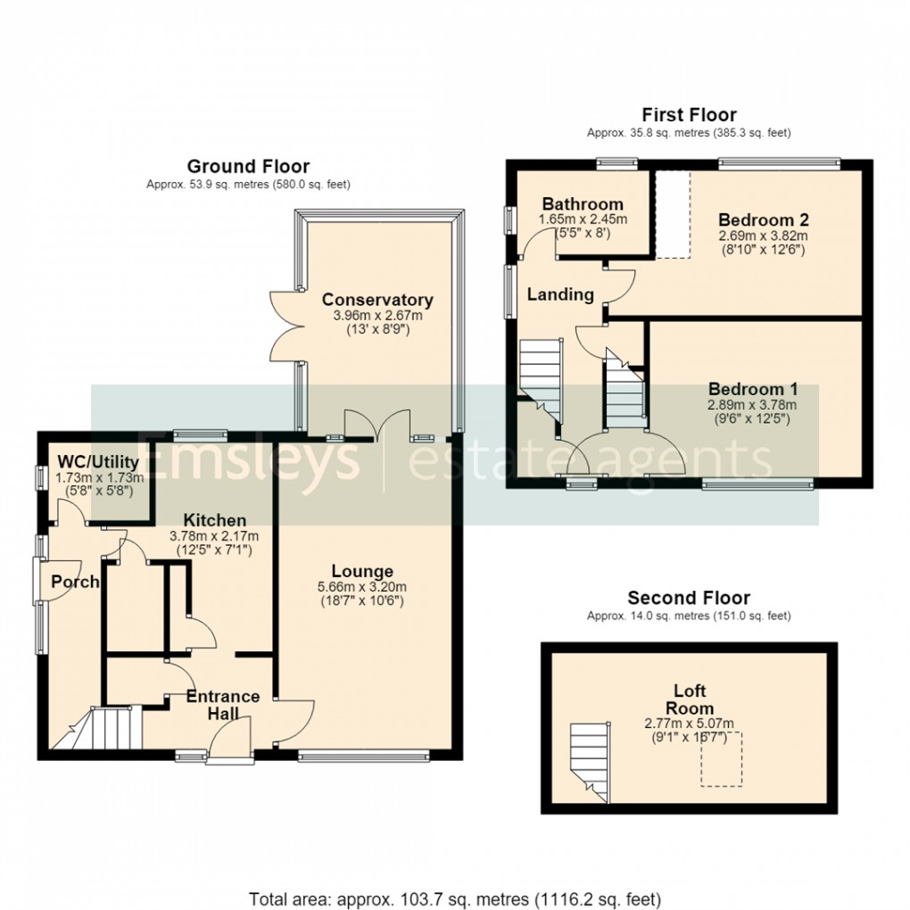 Floorplan for Cranmore Drive, Leeds