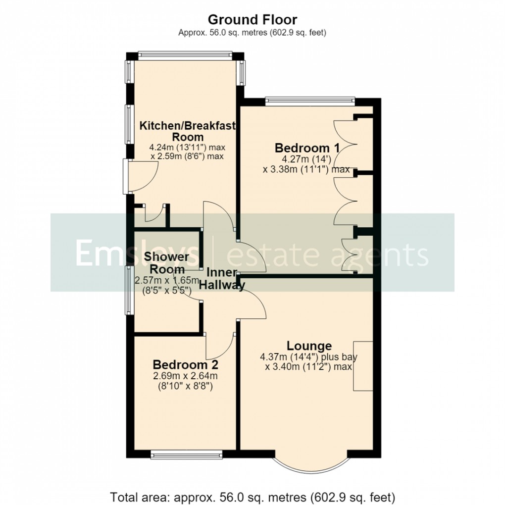 Floorplan for Ring Road, Halton, Leeds