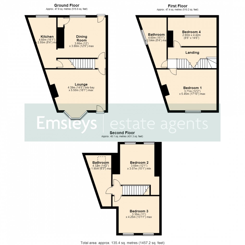 Floorplan for Haigh View, Rothwell, Leeds