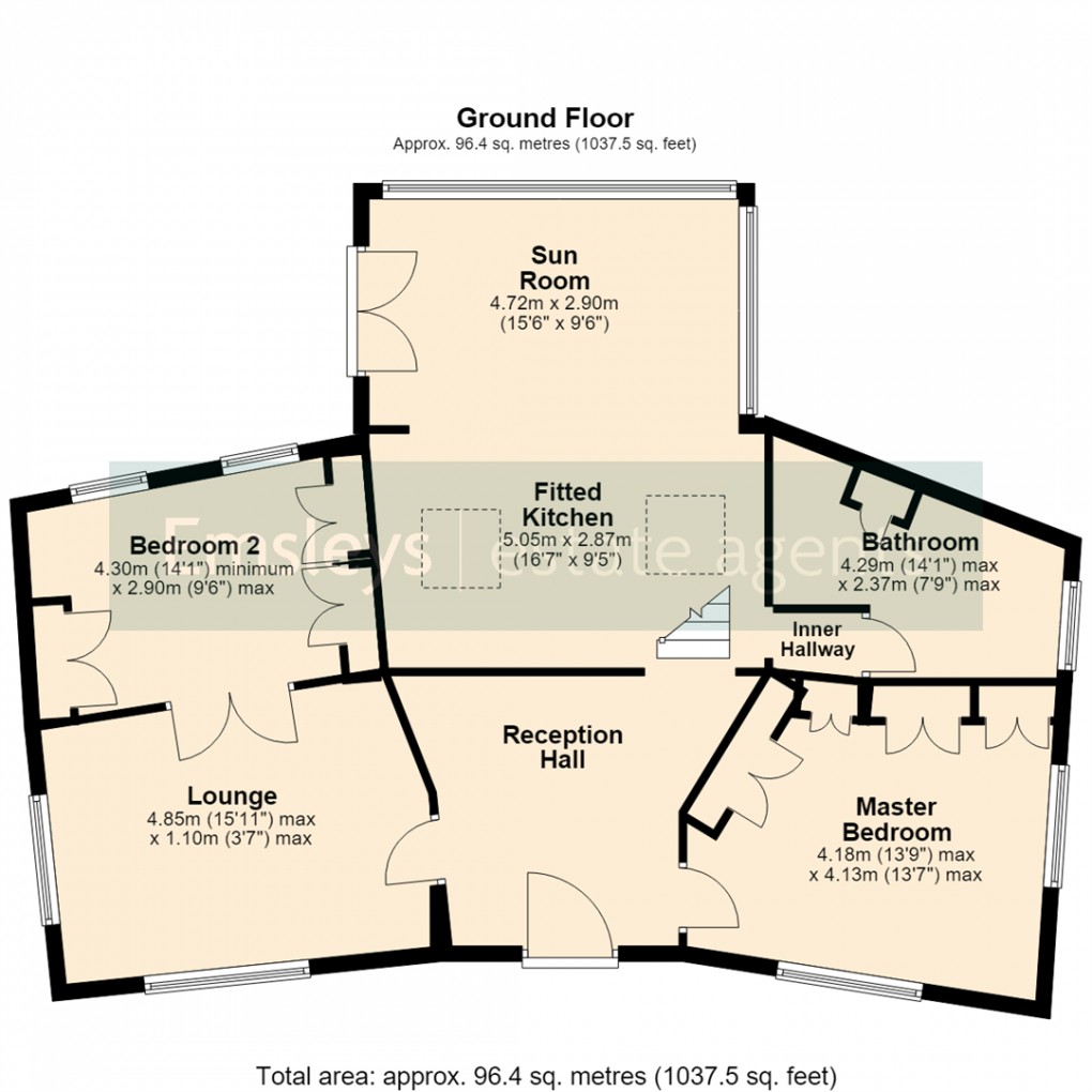 Floorplan for Barnsdale Road, Allerton Bywater, Castleford