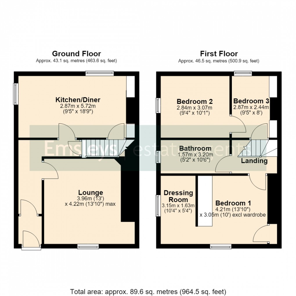 Floorplan for Town Street, Middleton, Leeds