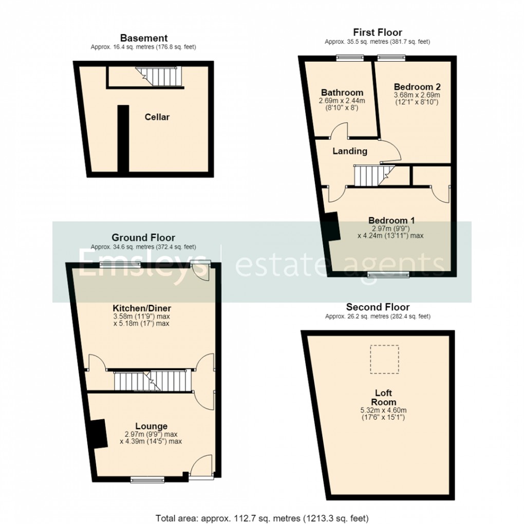Floorplan for Wood Lane, Rothwell, Leeds