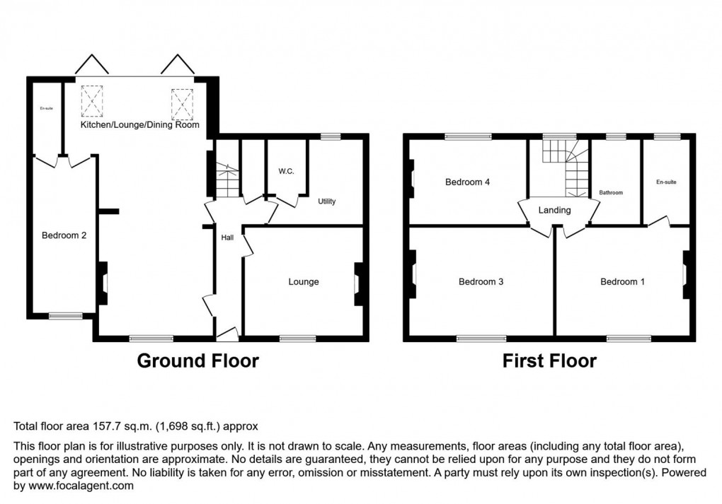 Floorplan for Selby Road, Halton, Leeds
